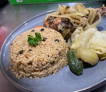Riz soumara au poulet
