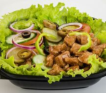 Салат Курица терияки