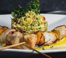 Brochette blanc de poulet