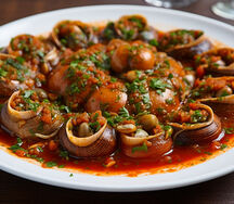 Escargot sauce tomate