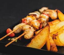 Brochette filet de poisson
