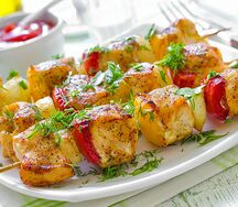 Brochette de poulet