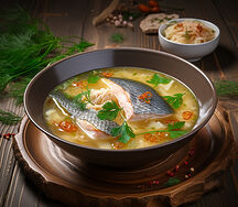 Soupe de poisson eau douce