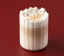 Латте Банановое мороженое с солёной карамелью M