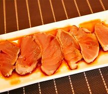 Carpaccio thon