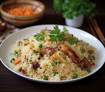 Riz cantonnais au poulet