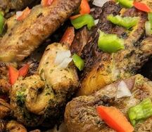 Poulet braisé