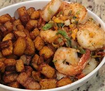 Alloco aux gambas