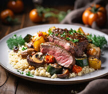 Filet de bœuf legume