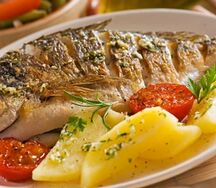 Poisson au four