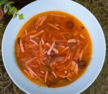 Солянка со сметаной