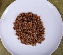 Гречка с овощами