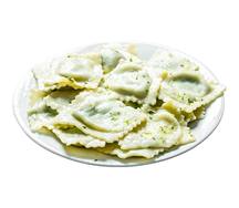 Ravioli ricotta et epinards