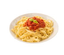 Tagliatelle à la sauce tomate pimentée