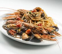 Spaghetti aux fruits de mer
