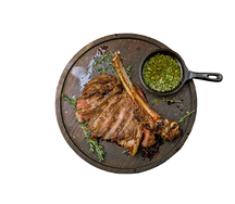Entrecôte de boeuf grillé