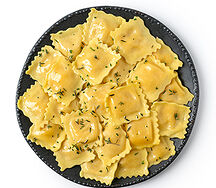 Ravioli au samon fumé norvégien
