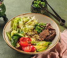 Татарское поке с томлёным конём