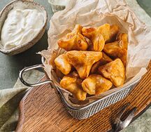 Эчпочмаки фри с картофелем