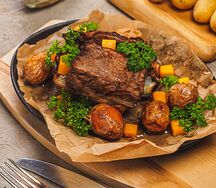 Сочная баранина с картофелем