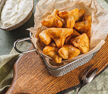 Эчпочмаки фри с курицей