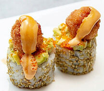 Rock shrimp roll