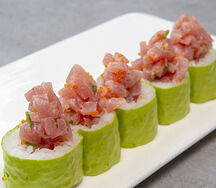 Naked tuna maki