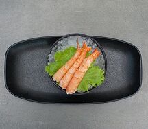 Shrimp sashimi