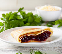 Блин с повидлом