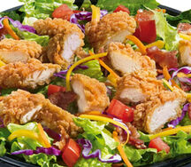 Crispy, frite, salade