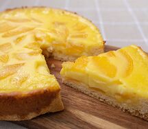 Персиковый тарт, половинка