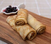 Блинчики на молоке