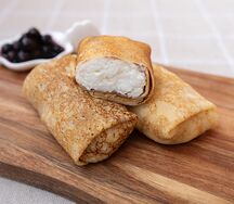 Блинчики с творогом