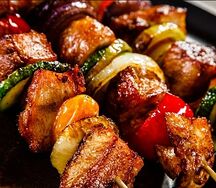 Brochette de filet de boeuf