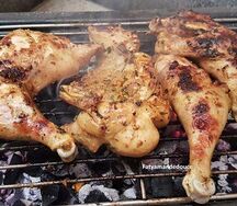 Poulet de chaire entier