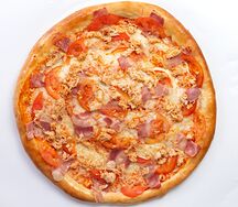 Пицца с беконом