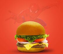 Spider burger
