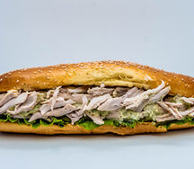 Menu sub poulet rôti