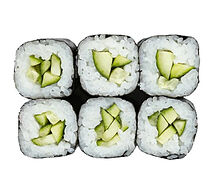 Классический ролл с огурцом