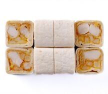 Ролл С наггетсами и картофелем фри 