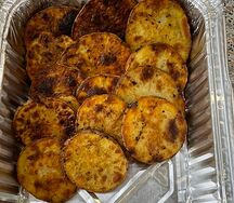 Картофель на мангале