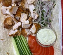 Сытная коробочка с курицей