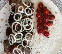 Шашлык из cвинoй шеи