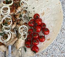 Шашлык из курицы