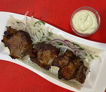 Шашлык из cвинoй шеи