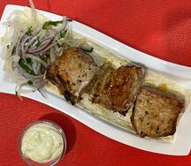 Шашлык из cвинoй корейки