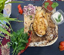 Шашлык из куриного филе