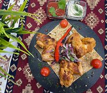 Куриные крылья на мангале