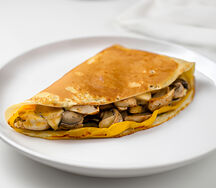 Блин Жюльен с курицей