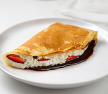 Блин Клубничный чизкейк